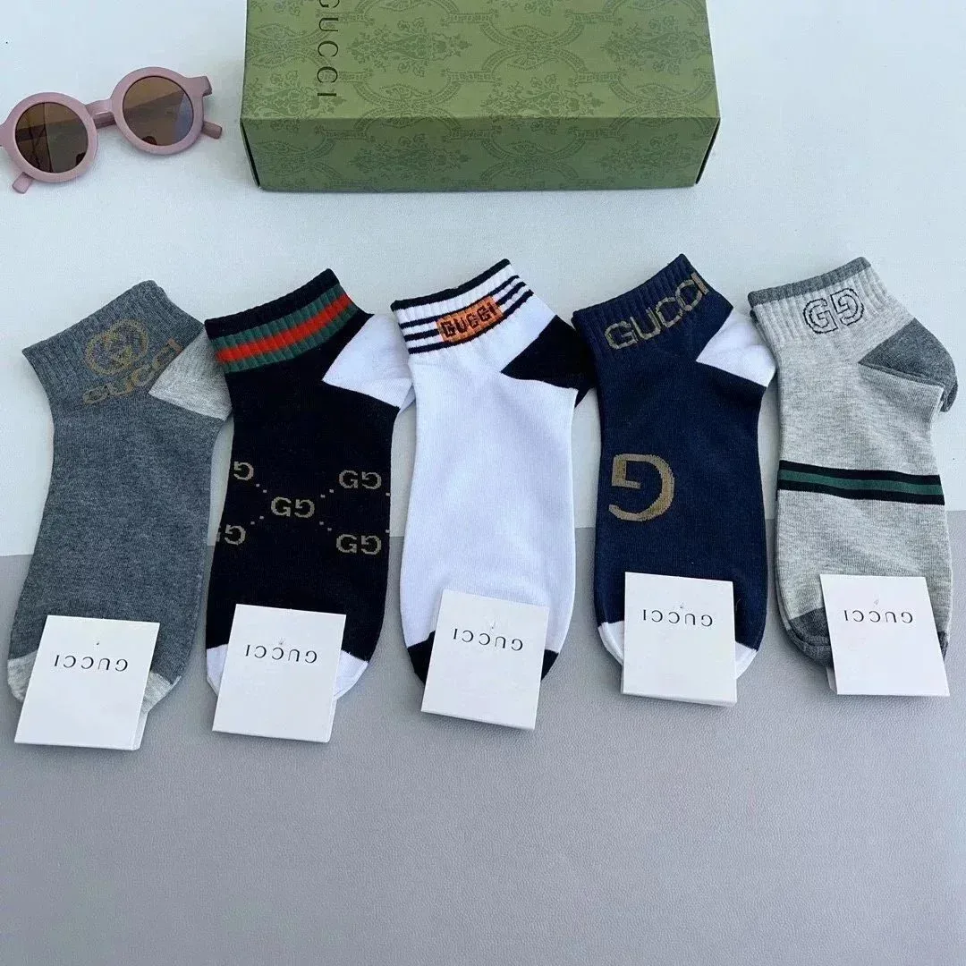 Gucci GG Logo Socks Solid Colorwear