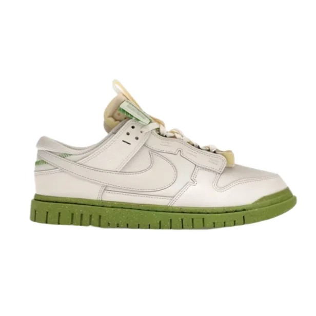 Nike Nike Dunk Low Sail/Green Olive Sneakers White - 1