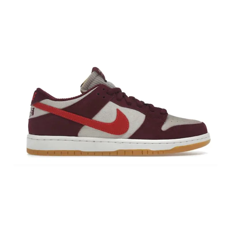 Nike Nike Dunk Low Gray Red DX4589-600 Sneakers Red - 1