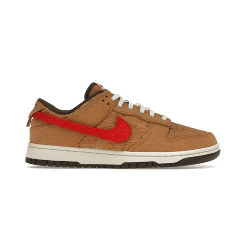 Nike Nike Dunk Low FN0317-121 Cork Red Sneakers Brown - 1