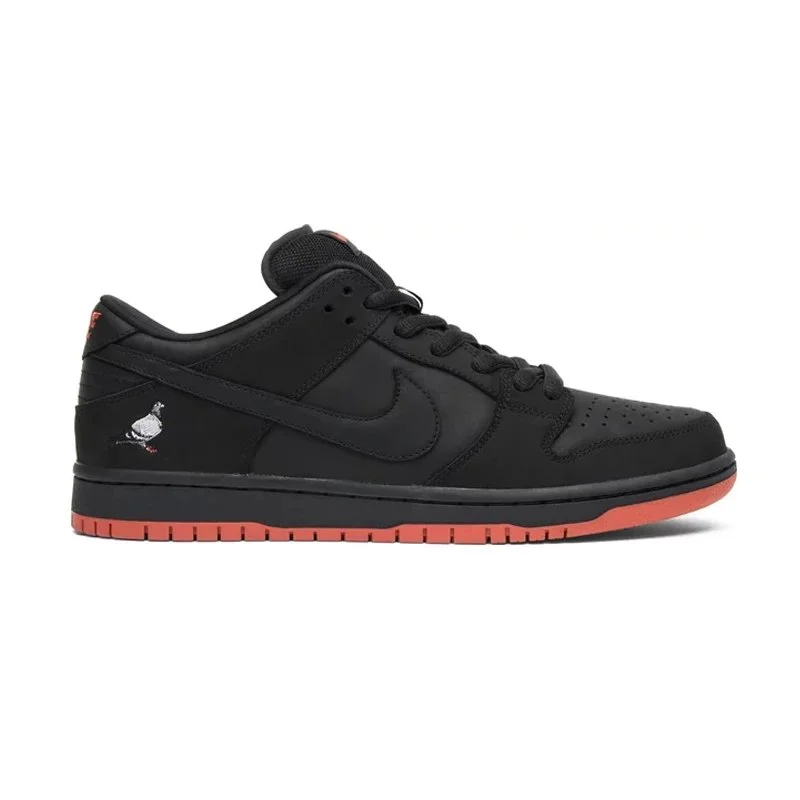 Nike Nike SB Dunk Low Black Pigeon Sneakers Black - 1