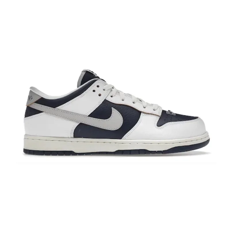Nike Nike Dunk Low White Dark Blue FD8775-100 Sneakers White - 1