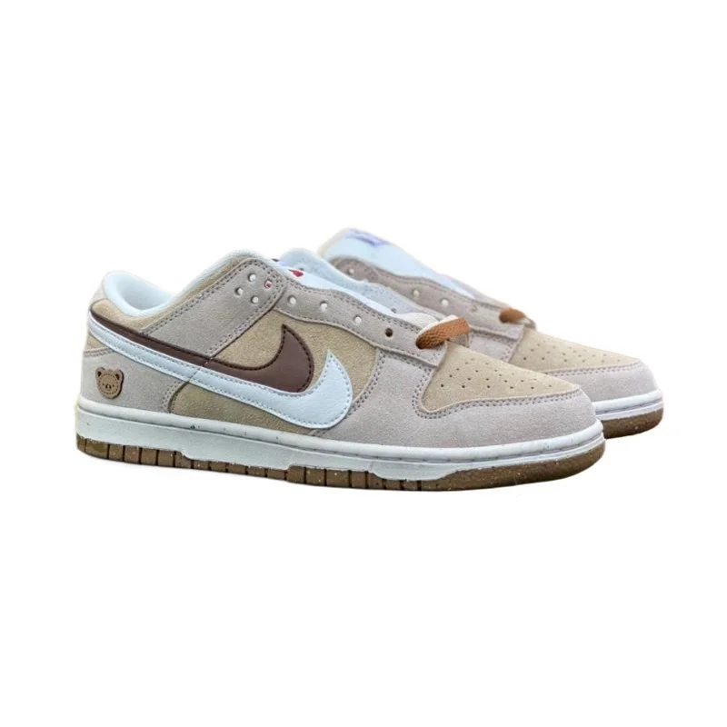 Nike Nike Dunk Low White Brown Do9457-109 Sneakers Brown - 1
