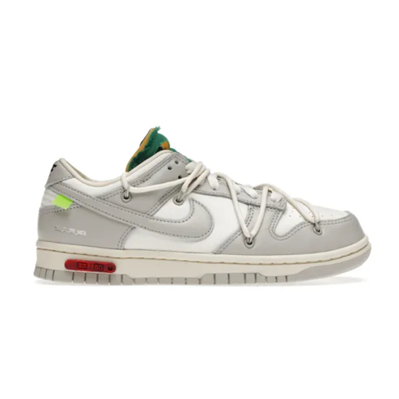 Nike Nike Dunk Low Off-White Lot 25 DM1602-121 Sneakers Grey - 1