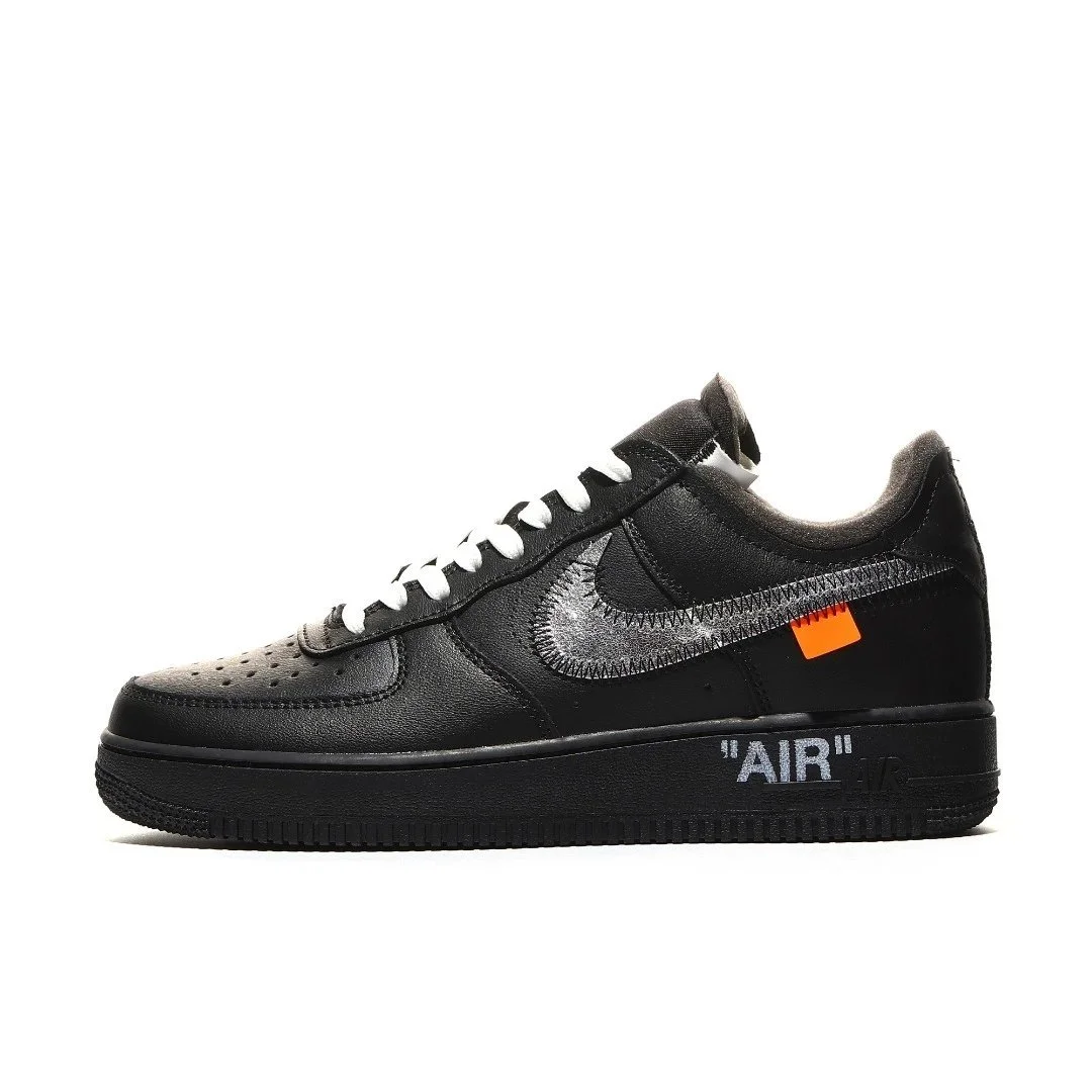 Nike Nike Air Force 1 Triple Black Sneakers Black - 1