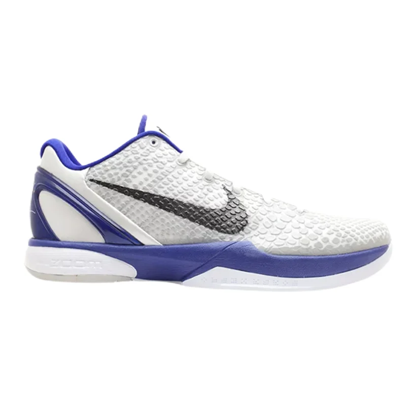 Nike Nike Air Zoom Kobe 6 White/Blue Sneakers White - 1