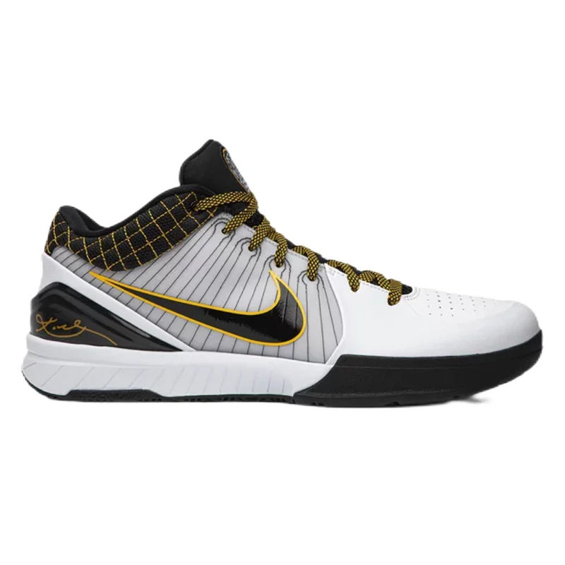 Nike Nike Air Zoom Kobe 6 White/Gold Sneakers White - 1