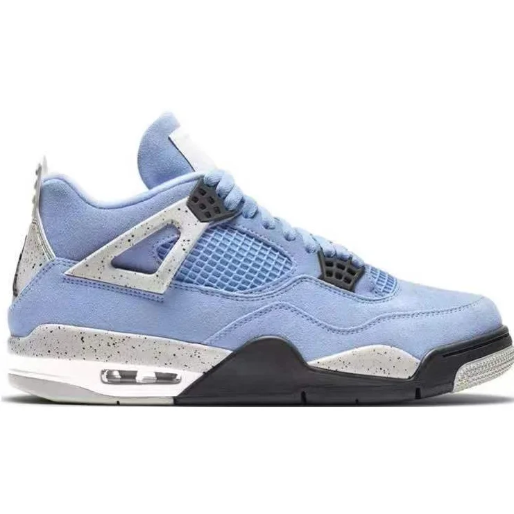 Jordan Nike Air Jordan 4 University Blue Sneakers Blue - 1