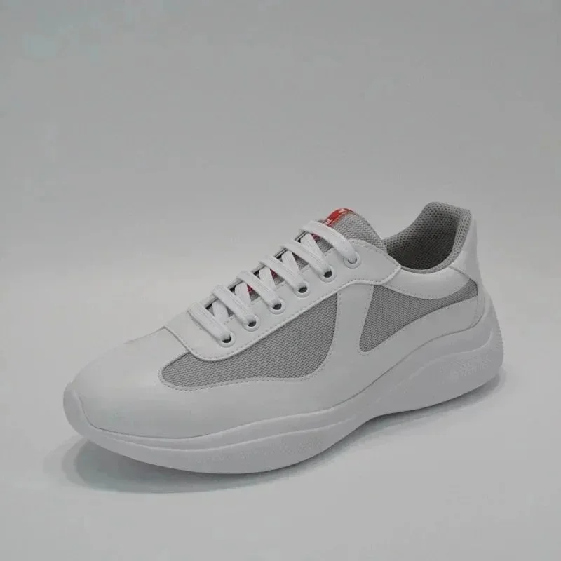 Prada Prada Re-Nylon White/Grey Sneakers White - 1