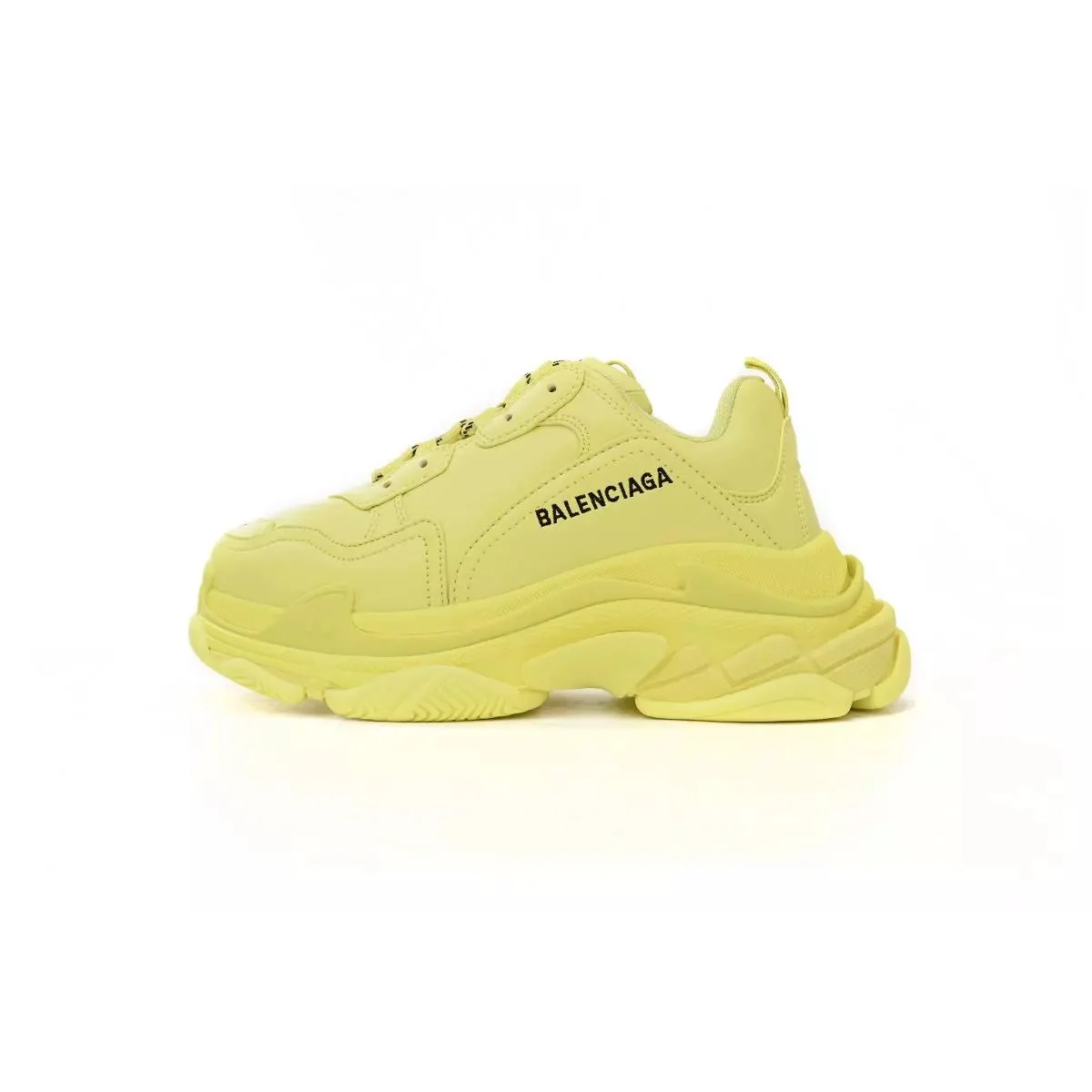 Balenciaga Balenciaga Triple S BAILEN Yellow Sneakers Yellow - 1