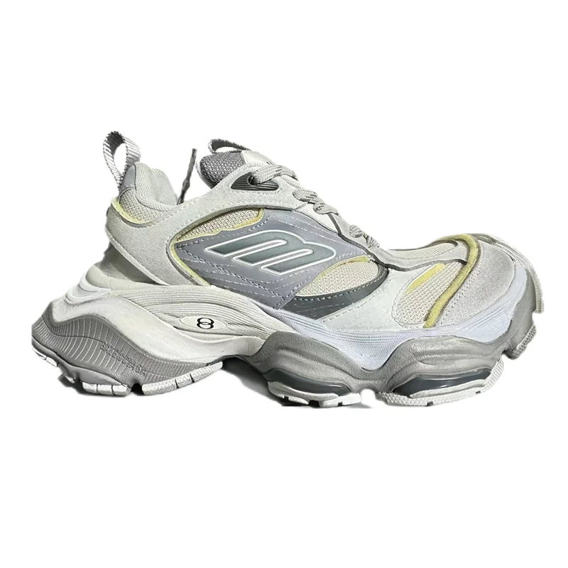 Balenciaga Balenciaga Triple S Grey/White Sneakers Grey - 1