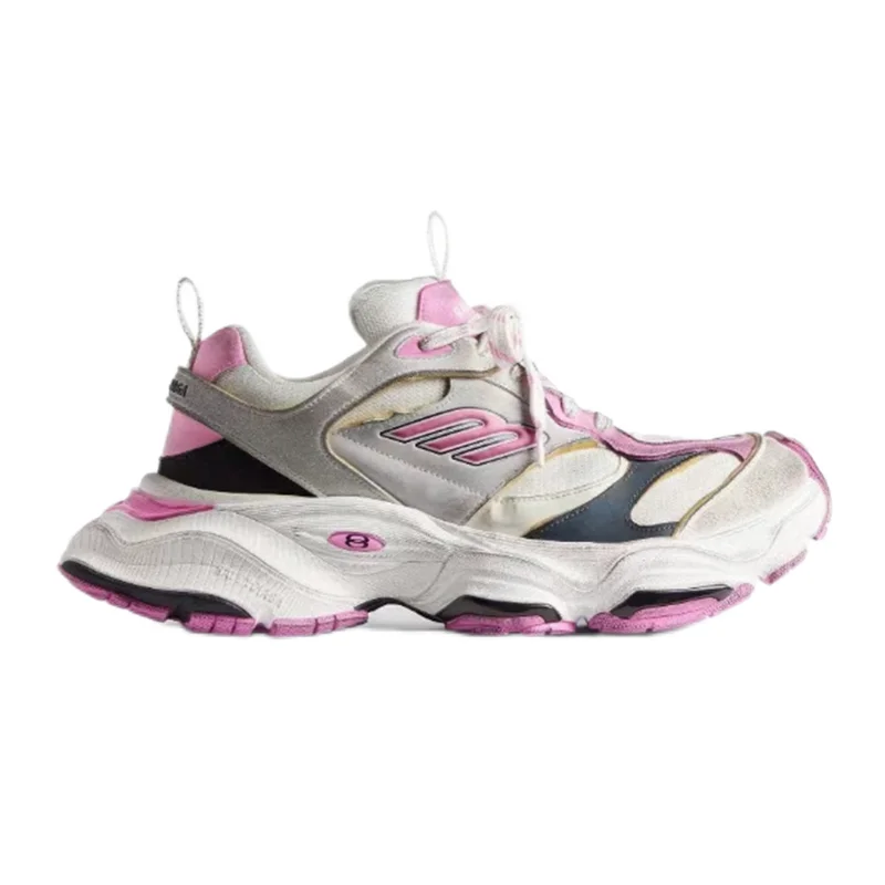 Balenciaga Balenciaga Triple S Track.3 Grey/Pink Sneakers Grey - 1