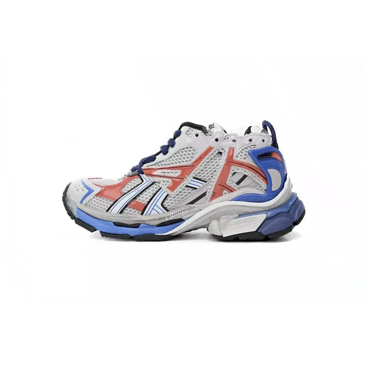 A Bathing Ape Bathind Ape BAPE STA ABC Camo Blue Orange Sneakers Blue - 1