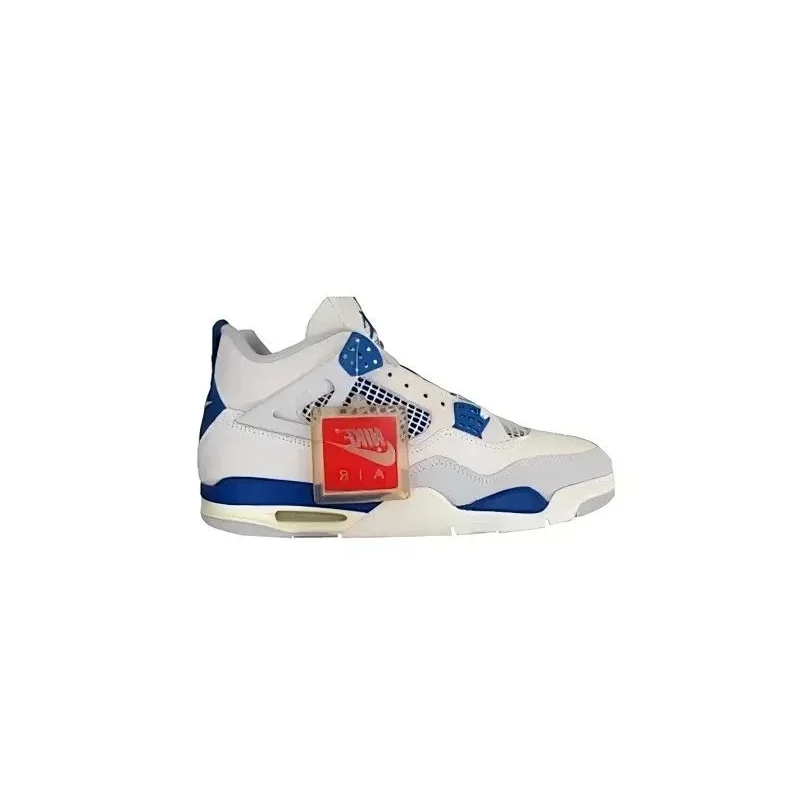 Jordan Nike Air Jordan 4 Military Blue Sneakers Blue - 1