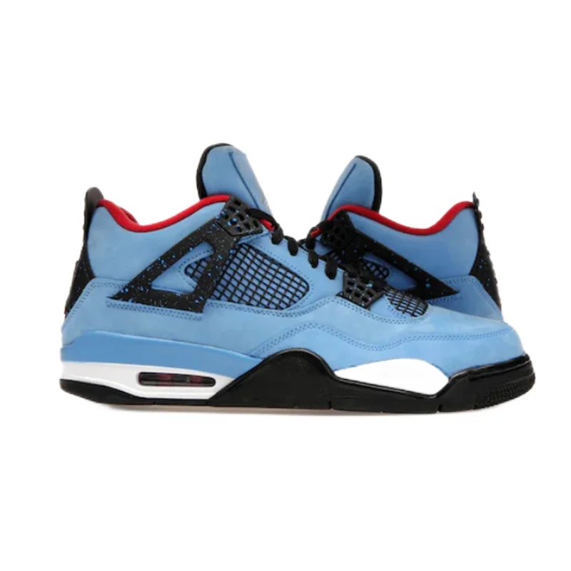 Jordan Nike Air Jordan 4 Travis Scott Cactus Jack 308497-406 Sneakers Blue - 1