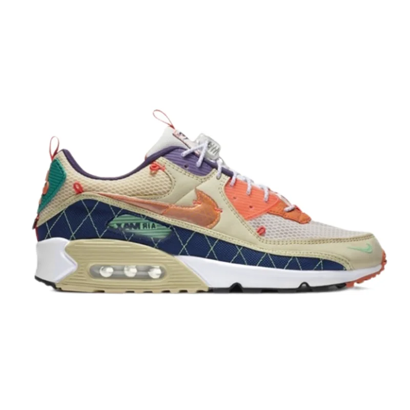Nike Nike Air Max 90 Sail/University Red Sneakers Multicolor - 1