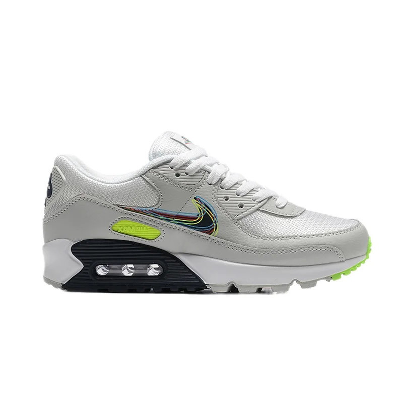Nike Nike Air Max 90 'Multicolor Swoosh' Sneakers White - 1