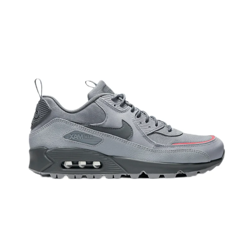 Nike Nike Air Max 90 Utility Grey Red Sneakers Grey - 1