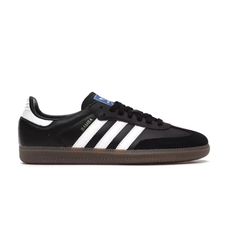Adidas Adidas Samba Black/White Gum Sneakers Black - 1