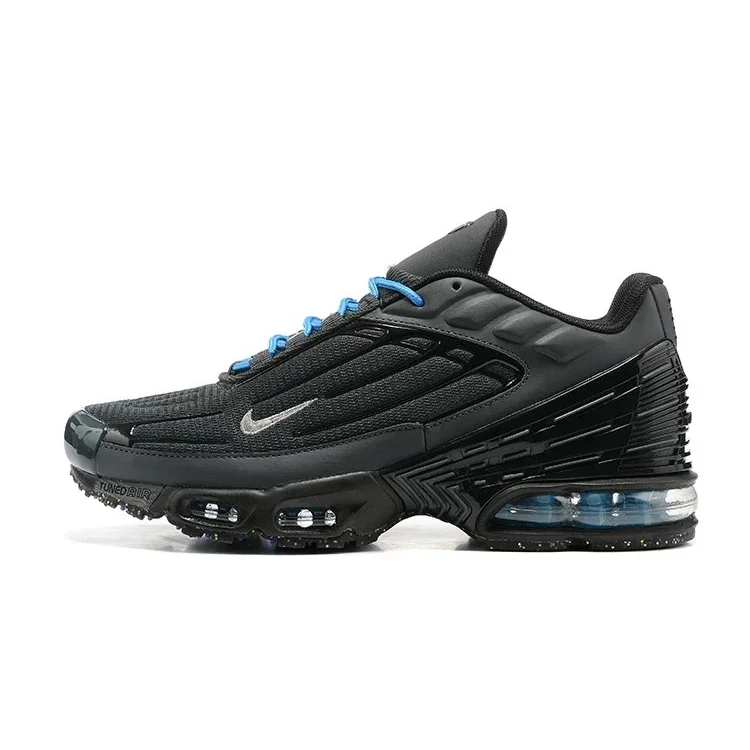 Nike Nike Air Max Tuned Air Triple Black Blue Sneakers Black - 1
