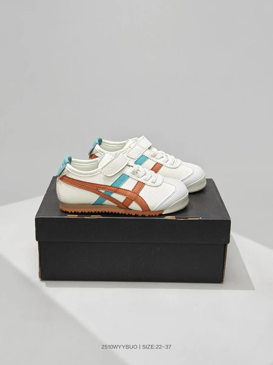 Onitsuka Tiger Onitsuka Tiger Mexico 66 White/Turquoise/Orange Sneakers White - 1