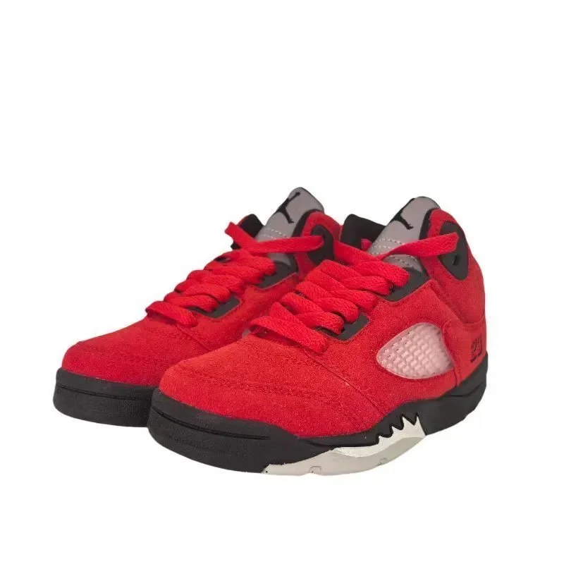 Jordan Nike Air Jordan 5 Bulls Red Sneakers Red - 1