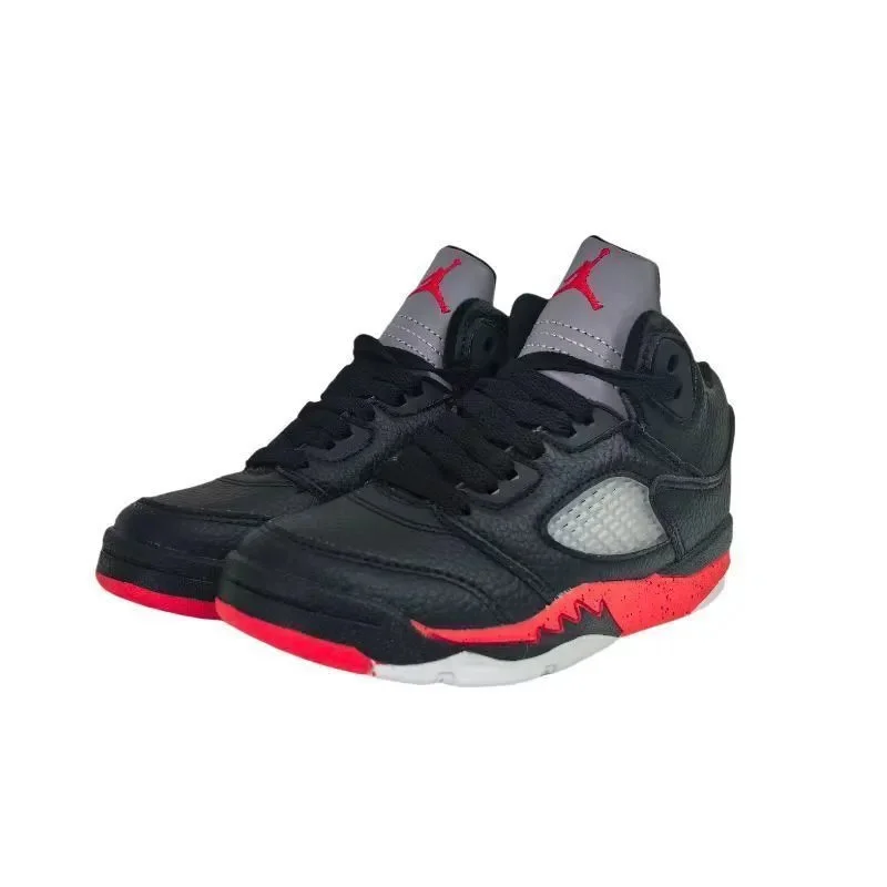 Jordan Nike Air Jordan 5 Black/Red Sneakers Black - 1