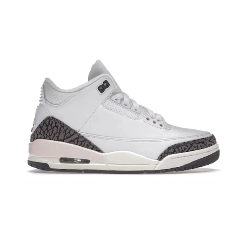 Jordan Nike Air Jordan 3 Neapolitan Dark Mocha Sneakers White - 1