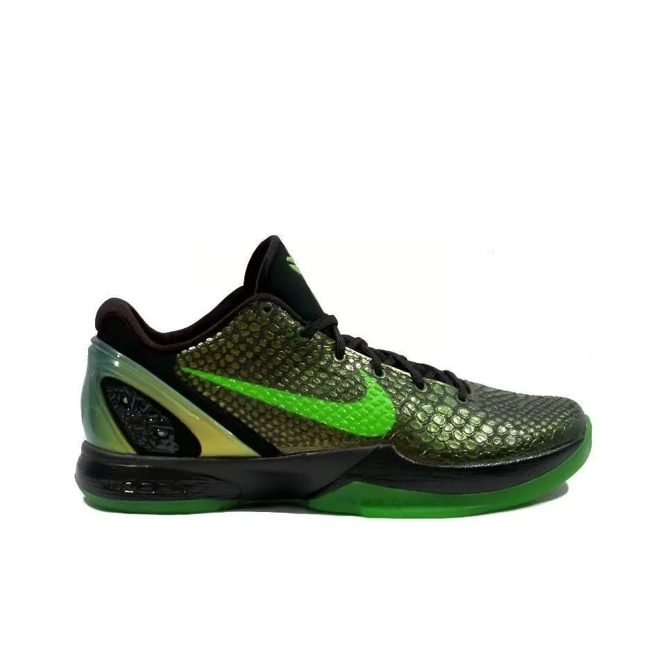 Nike Nike Air Zoom Kobe 6 Black/Gold Green Snake Sneakers Green