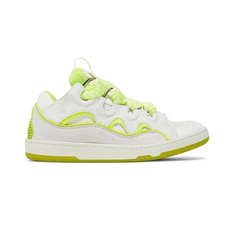 A Bathing Ape A Bathing Ape BAPE STA White Fluo Yellow Sneakers White - 1