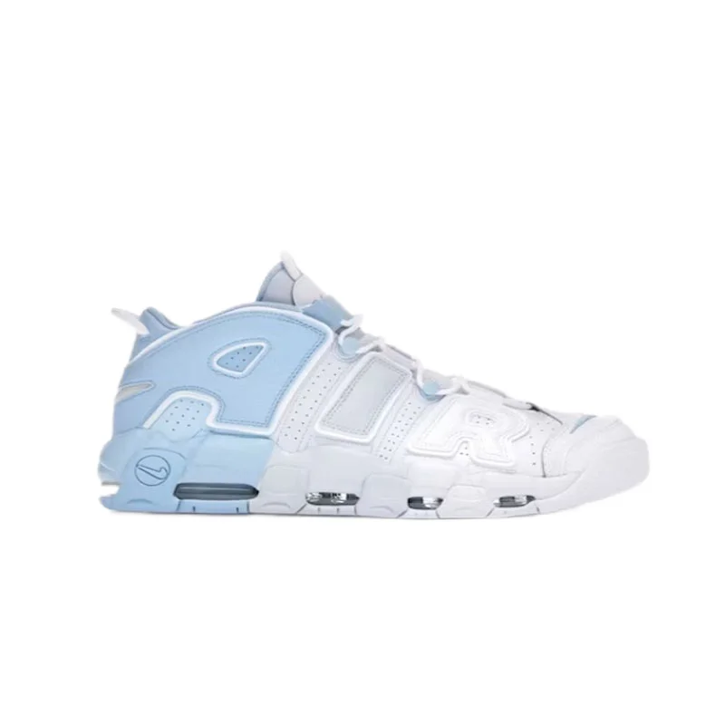 Nike Nike Air More Uptempo Sail/Light Blue Sneakers Blue - 1