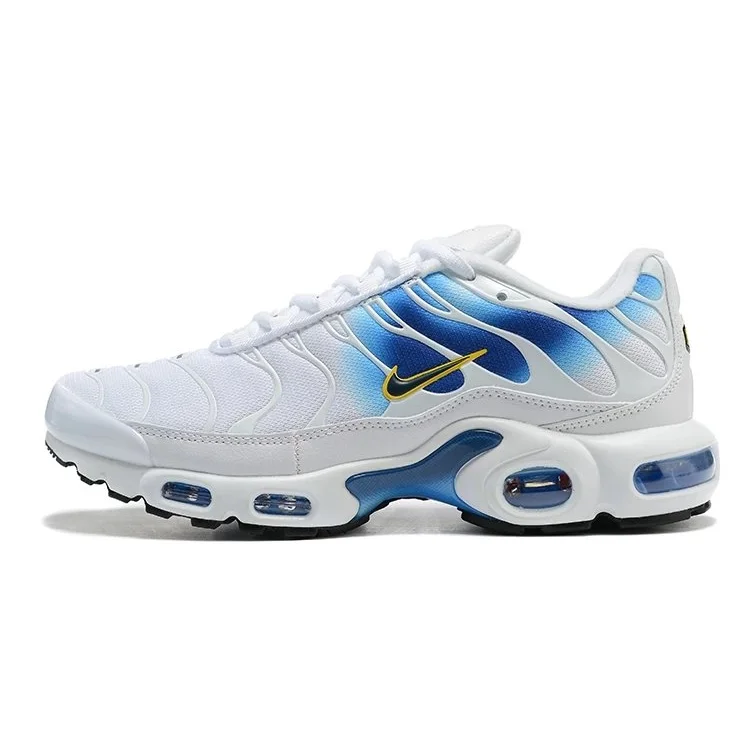 Nike Nike Air Max Tuned Air White/Blue Yellow Sneakers White - 1