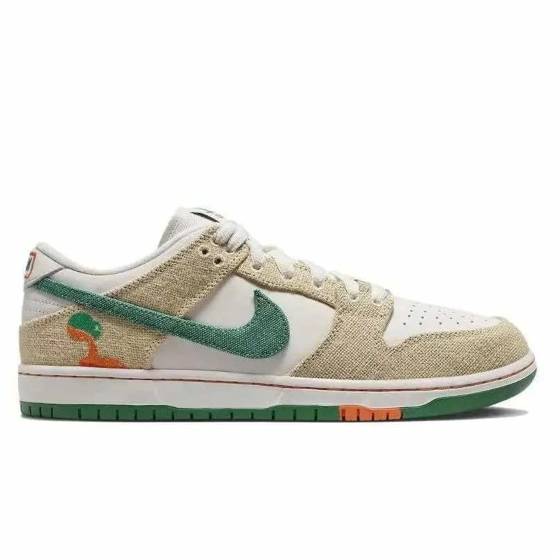 Nike Nike Dunk Low FD0860-001 Canvas Sneakers Beige - 1