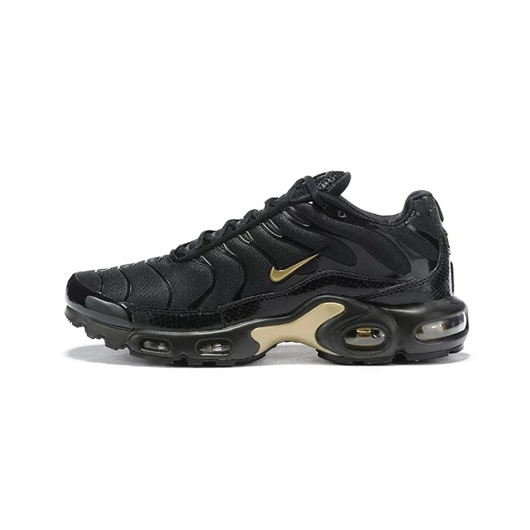 Nike Nike Air Max Plus Triple Black Gold Sneakers Black - 1