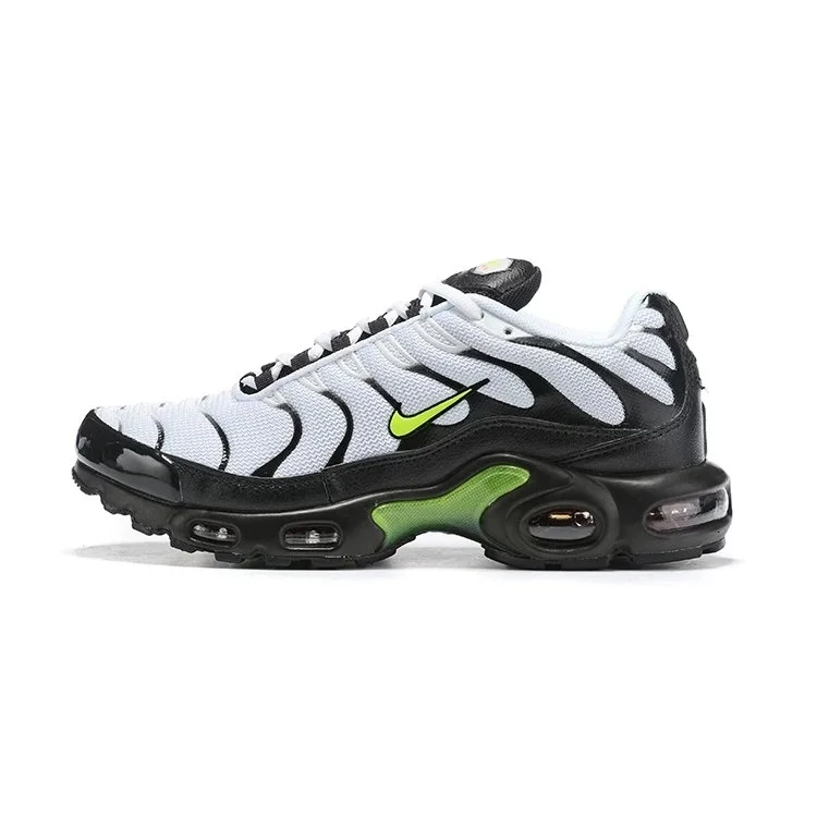 Nike Nike Air Max Tuned Air White/Black/Lime Sneakers White - 1