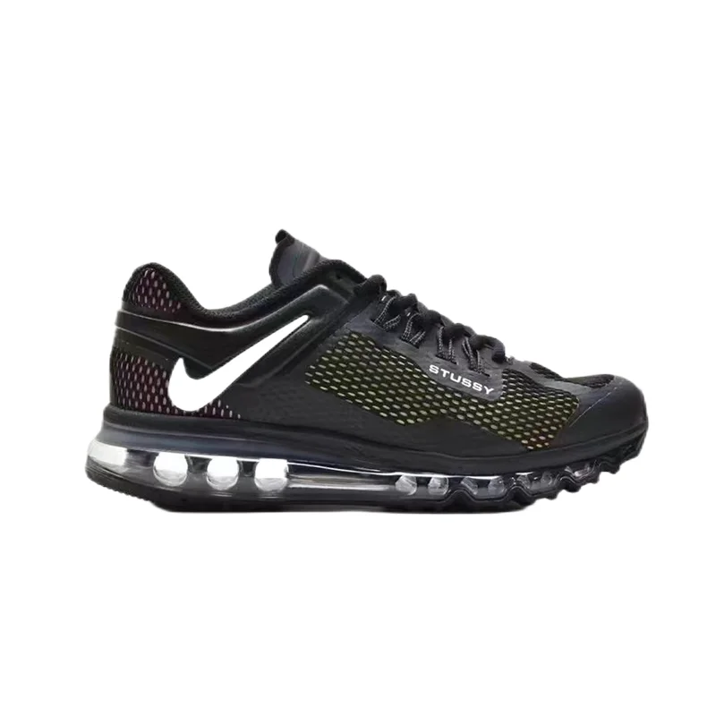 Nike Nike Air Max 2014 Stussy Triple Black Sneakers Black - 1