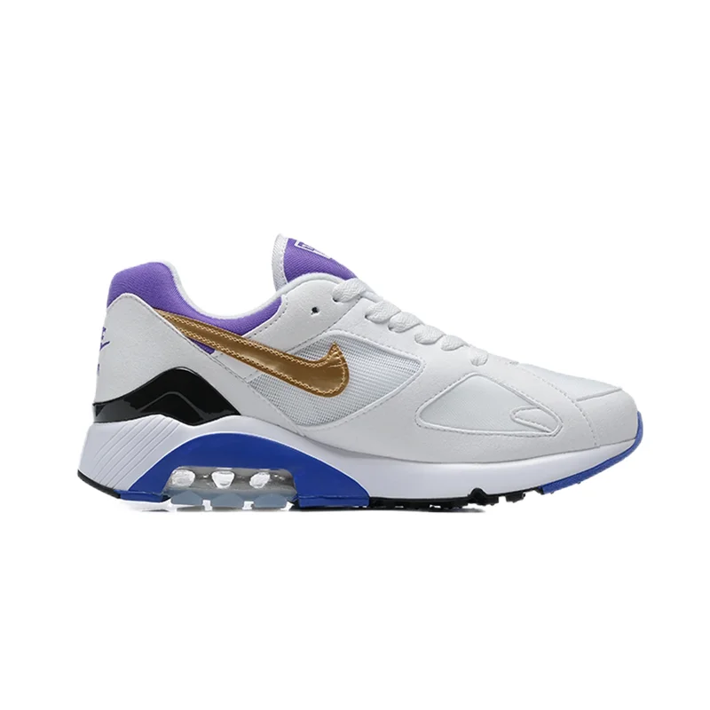 Nike Nike Air Max 180 Sail/Purple/Gold Sneakers White - 1