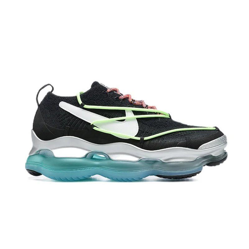 Nike Nike Air Max Waffle One Black/White Green Sneakers Black - 1