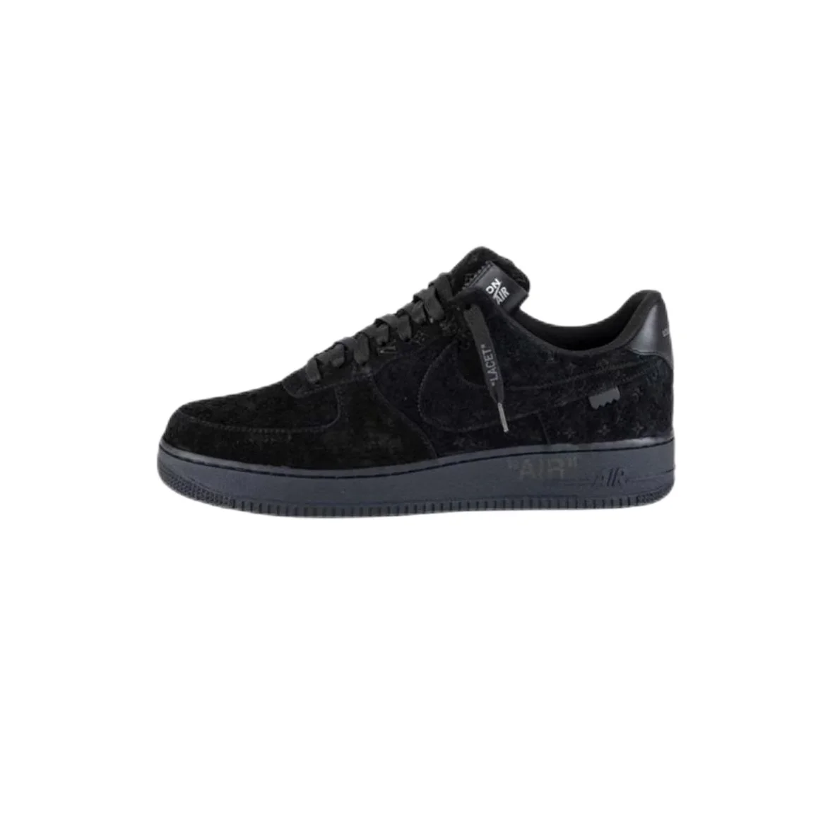 Nike Nike Air Force 1 Triple Black Sneakers Black - 1
