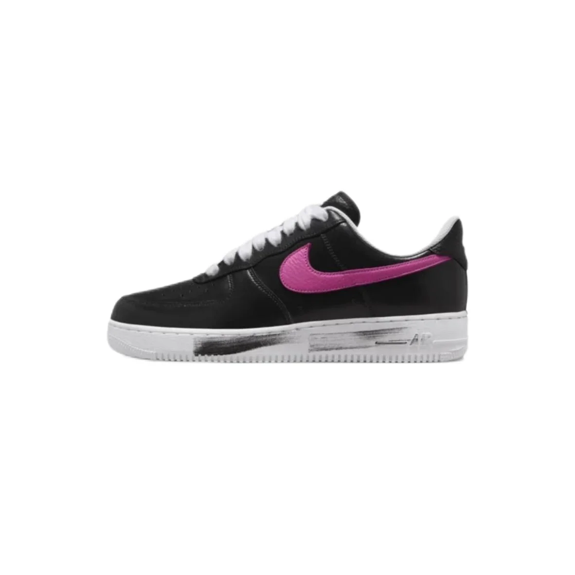 Nike Nike Air Force 1 Black/Pink Sneakers Black - 1