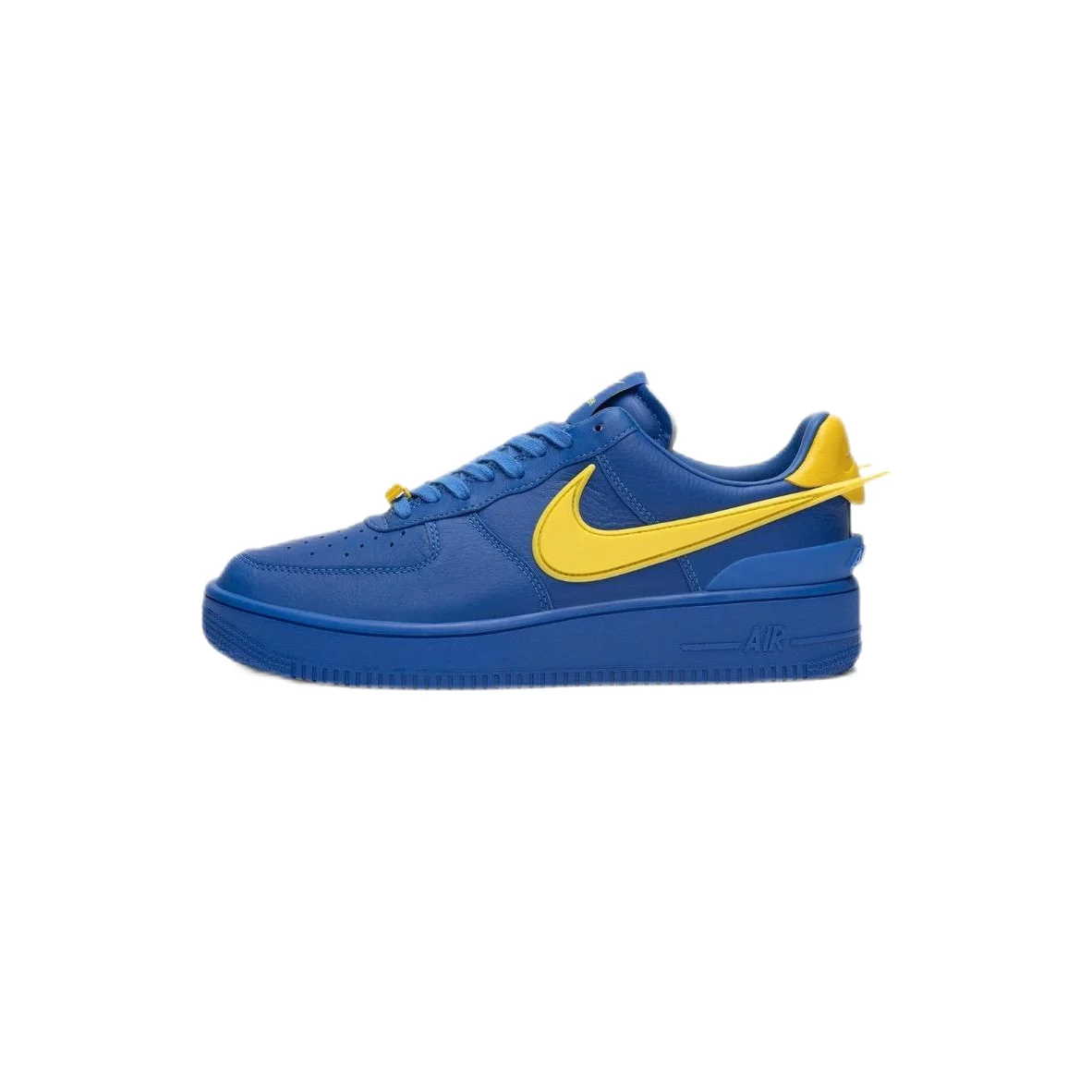 Nike Nike Air Force 1 University Blue/Yellow Sneakers Blue - 1