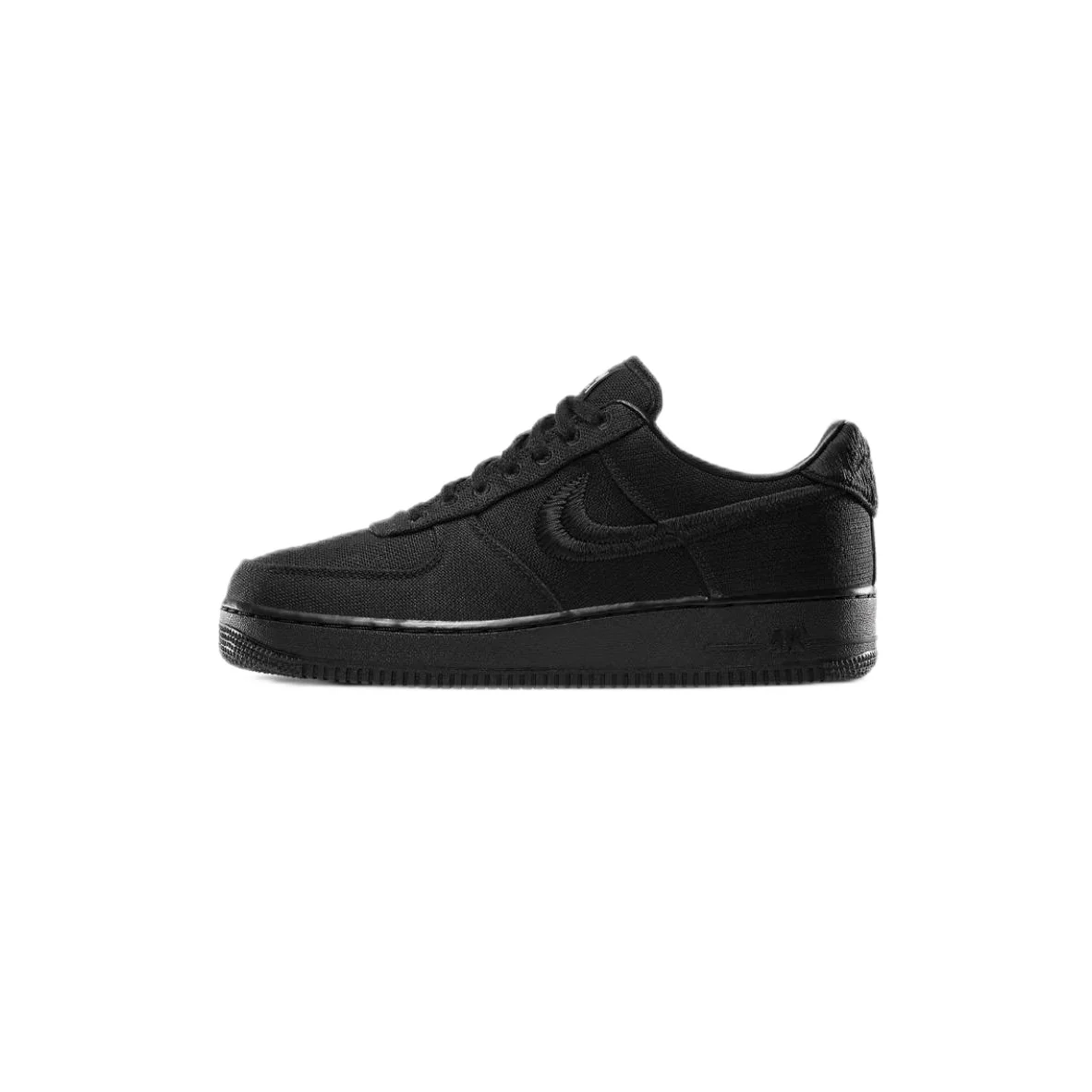 Nike Nike Air Force 1 Triple Black Sneakers Black - 1