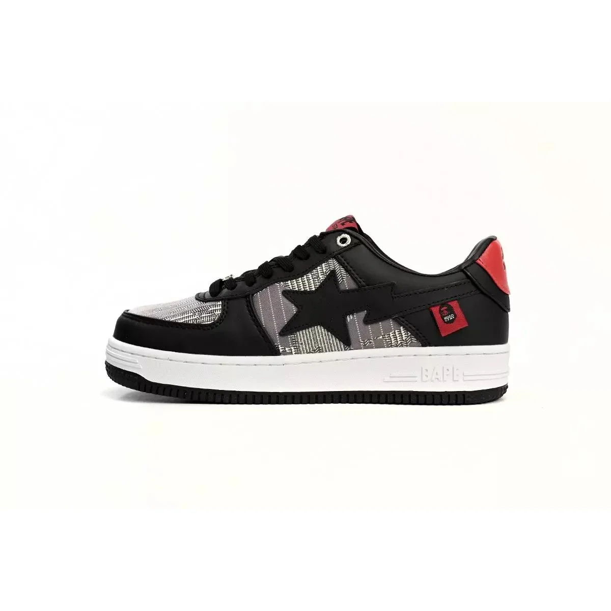 A Bathing Ape A Bathing Ape BAPE STA HUGO Sneakers Black - 1