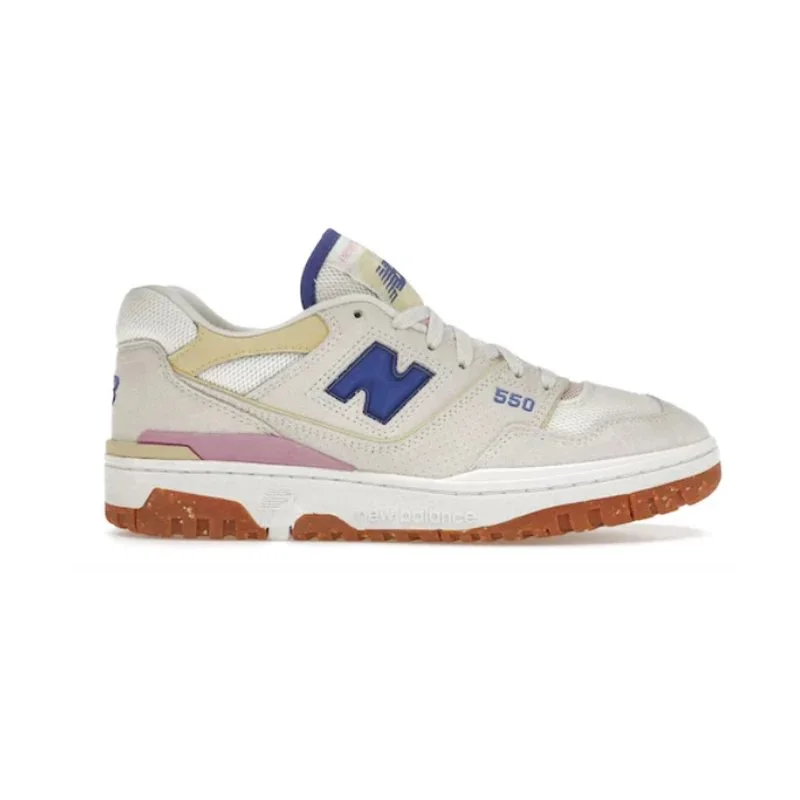 New Balance New Balance 550 Sea Salt Marine Blue Sneakers Blue - 1