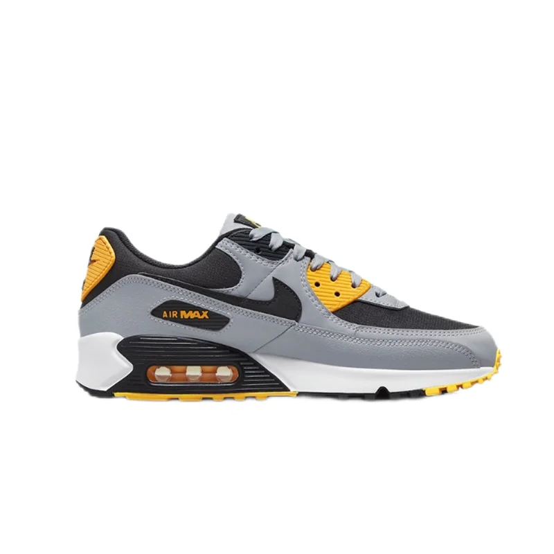 Nike Nike Air Max 90 Grey/Yellow Sneakers Grey - 1