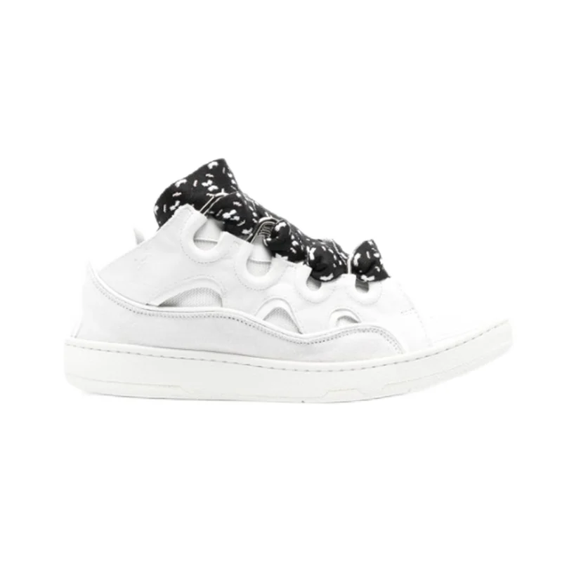 Other White & Black Bandana Detail Sneakers White - 1