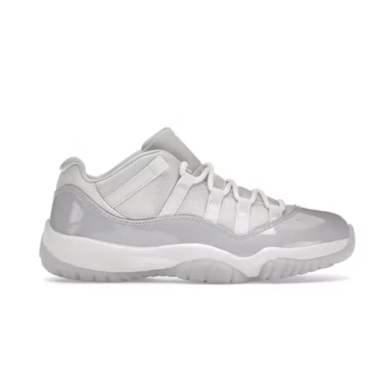 Jordan Nike Air Jordan 11 Pure Violet Low Sneakers Grey - 1