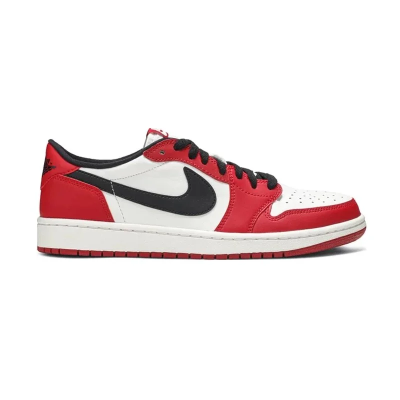 Jordan Nike Air Jordan 1 Low Chicago 705329-600 Sneakers Red - 1