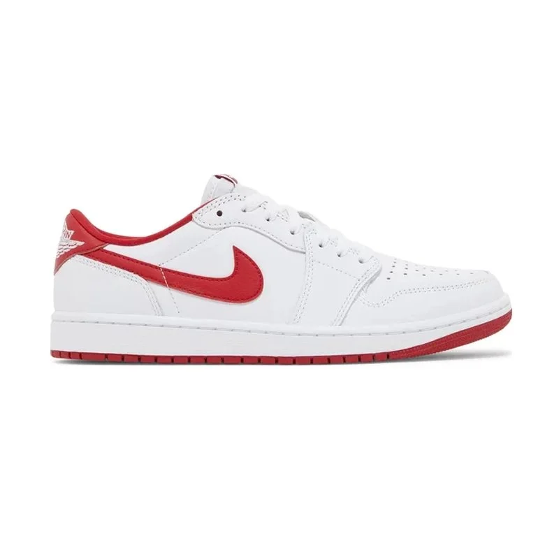 Jordan Nike Air Jordan 1 Low University Red Sneakers Red - 1