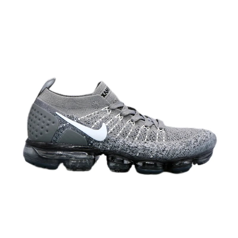 Nike Nike Air VaporMax Flyknit Grey/White Sneakers Grey - 1